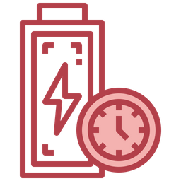 Battery Charging Time  Icon