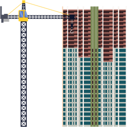 Construction Crane  Icon