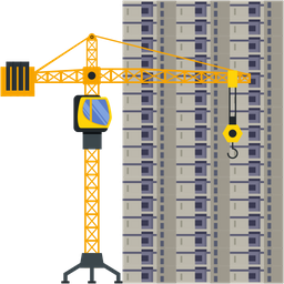 Construction Crane  Icon