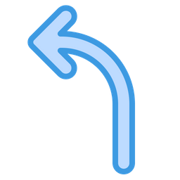 Left Turn  Icon