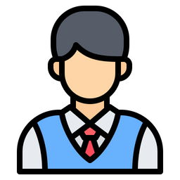 Boy Student  Icon