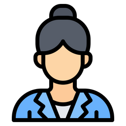 Female Teacher  Icon