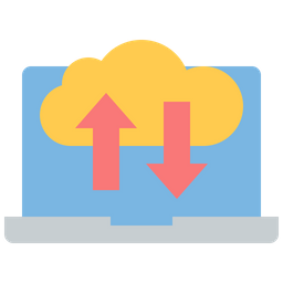 Cloud Transfer  Icon