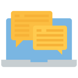 Online Conversation  Icon