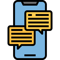 Mobile Konversation  Symbol