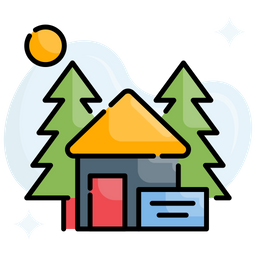 Campsite reservation  Icon