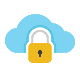 Cloud Lock  Icon