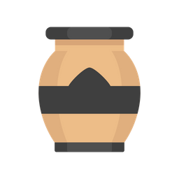 Food Storage Jar  Icon