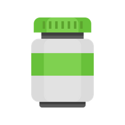 Food Storage Jar  Icon