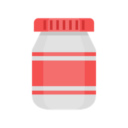 Food Storage Jar  Icon