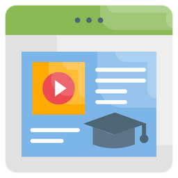 Online Course  Icon