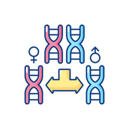 Chromosome Division  Icon