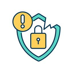 Security breach  Icon