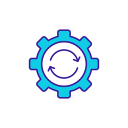 Cogwheel rotation  Icon