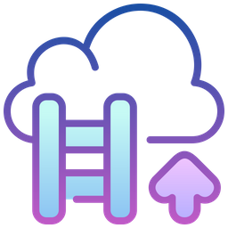 Cloud Ladder  Icon