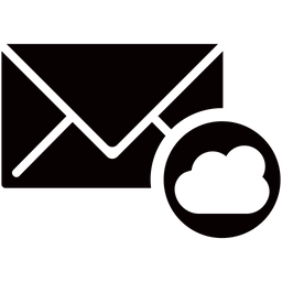 Cloud Email  Icon