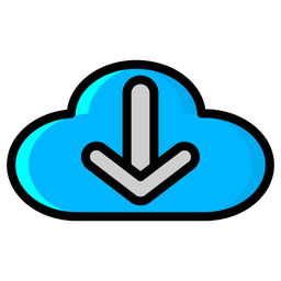 Cloud Download  Icon