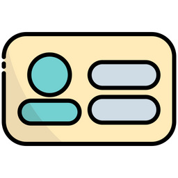 Business Card  Icon