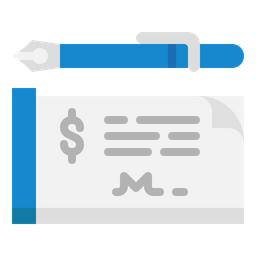 Cheque Book  Icon