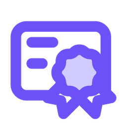 Certificate  Icon