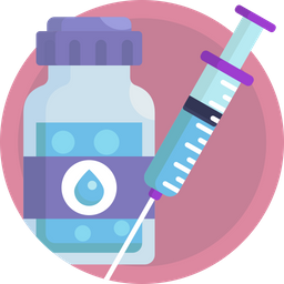 Pharmacy Syringe Injection Icon