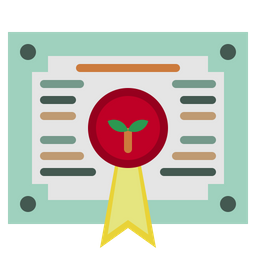 Farm Certificate  Icon