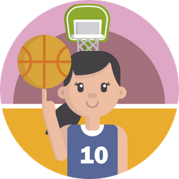 Basketball Dribble  Icon