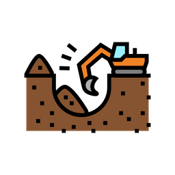 Excavator  Icon