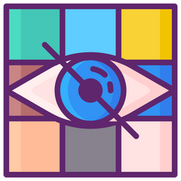 Color Blindness  Icon