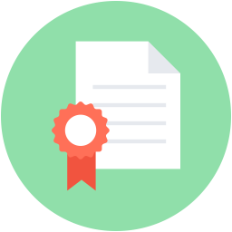 Certificate  Icon