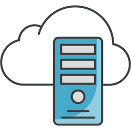 Cloud Server  Icon