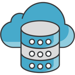 Cloud Database  Icon