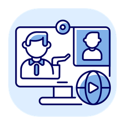 Online conference  Icon