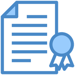 Certificate  Icon