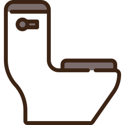 수세식 화장실  아이콘