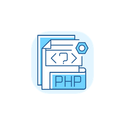 Arquivo php  Ícone