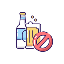 No alcohol  Icon