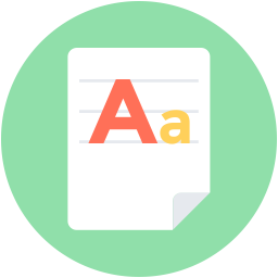 Alphabet  Icon