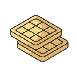 Belgian waffles  Icon