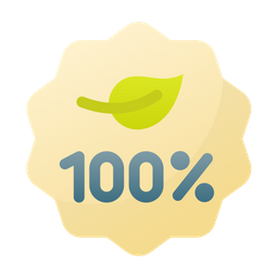 100 Organic  Icon