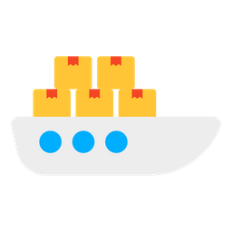 Cargo Boat  Icon