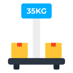 Cargo Weighing  Icon