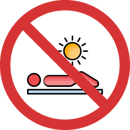 Stop Sunbath  Icon