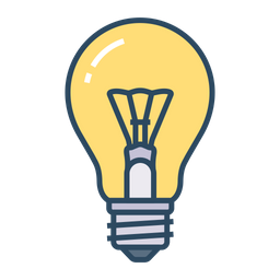 Incandescent bulb  Icon