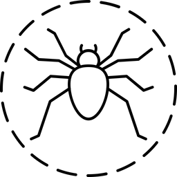 Tödliche Spinne  Symbol