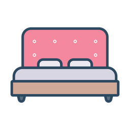 Double Bed  Icon