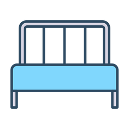 Metal Bed  Icon