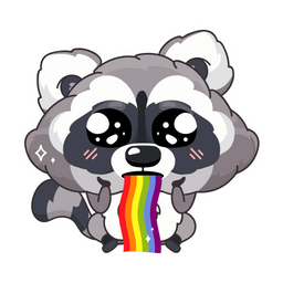 Cute Raccoon  Icon