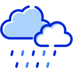 Cloud Rain  Icon