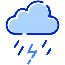 Cloud Rain  Icon